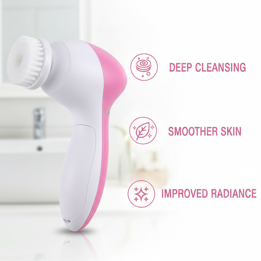 VibrantGlow Facial Brush